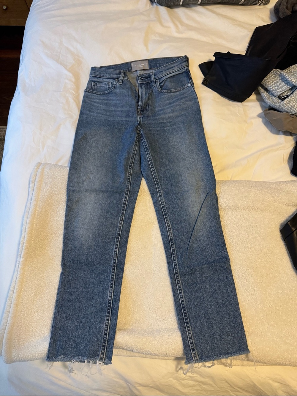 Everlane Blue Women’s Cheeky Ankle Jeans